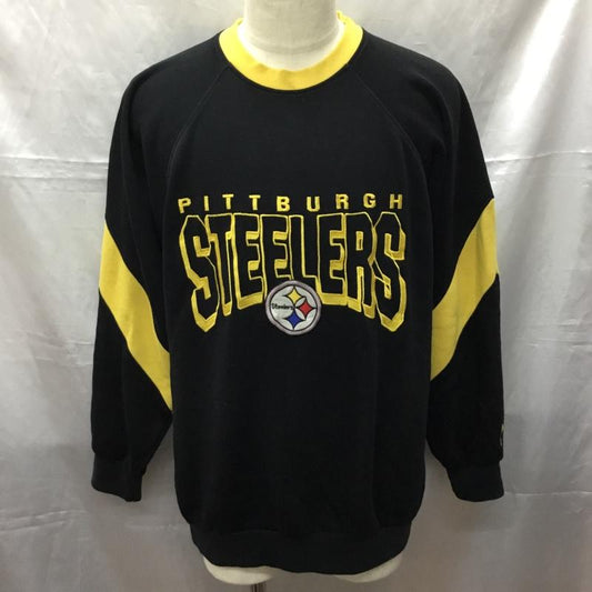 古着 USED トレーナー 長袖 長袖スウェット 長袖トレーナー リブカットソー 長袖カットソー プリントトレーナー 古着 ロゴ、文字 マルチカラー / マルチカラー /  メンズ USED 古着 中古 10112482