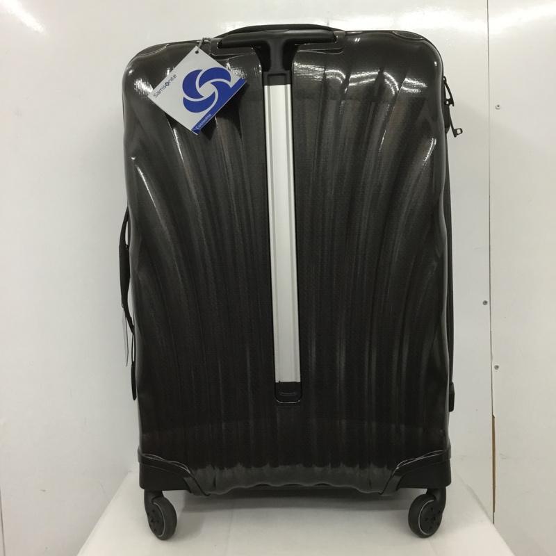 サムソナイト Samsonite スーツケース、トランク スーツケース、トランク 53451 コスモライト キャリーケース 94L 無地 黒 / ブラック / メンズ USED 古着 中古 10132130
