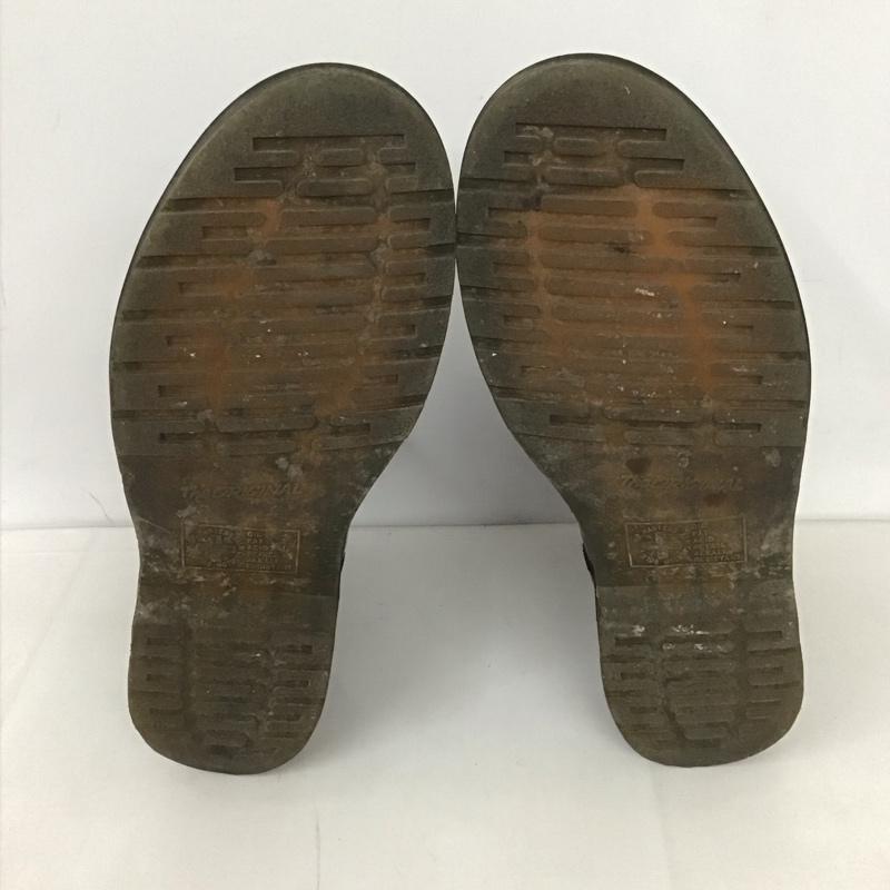 ドクターマーチン Dr.Martens ブーツ 一般 AW501 サイドゴアブーツ 2976 UK8 US:9 ロゴ、文字 黒 / ブラック / メンズ USED 古着 中古 10125683