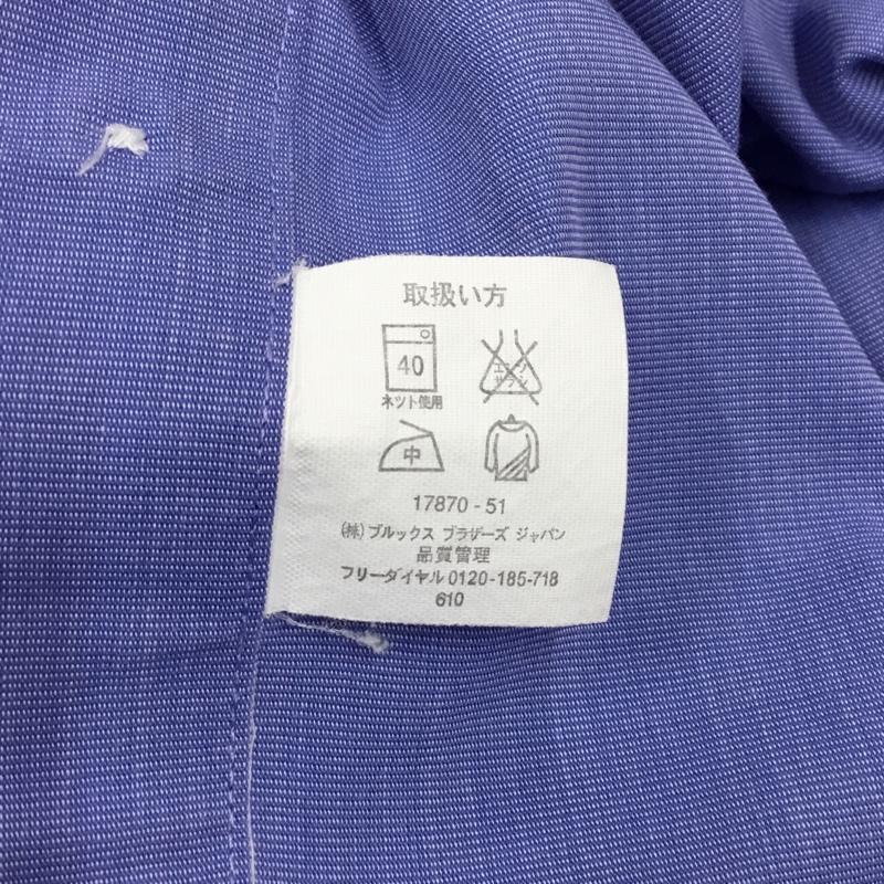 ブルックスブラザーズ BROOKS BROTHERS シャツ、ブラウス 半袖 無地 水色 / ライトブルー / メンズ USED 古着 中古 10110613