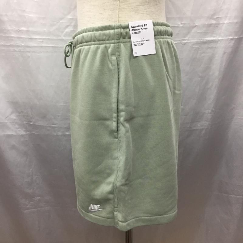 ナイキ NIKE パンツ ショートパンツ fn3521-370 フローFTショート ハーフパンツ ショートパンツ スポーツウェア L ロゴ、文字 緑 / グリーン / メンズ USED 古着 中古 10116595
