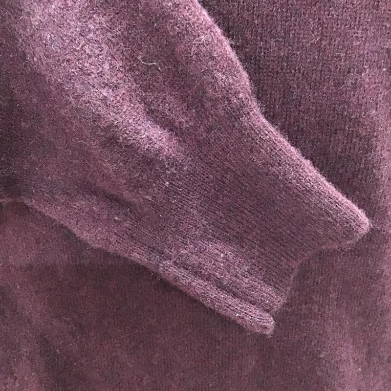 ポロバイラルフローレン Polo by RALPH LAUREN ニット、セーター 長袖 710876714006 クルーネック ウール L ワンポイント えんじ / ワインレッド / メンズ USED 古着 中古 10112395