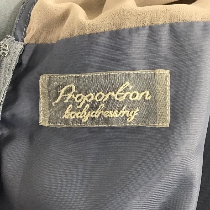 プロポーション PROPOTIN ワンピース・ドレス・オールインワン ワンピース・ドレス・オールインワン 121-0140751 オールインワン サロペット ワイドパンツ 無地 水色 / ライトブルー / レディース USED 古着 中古 10107714