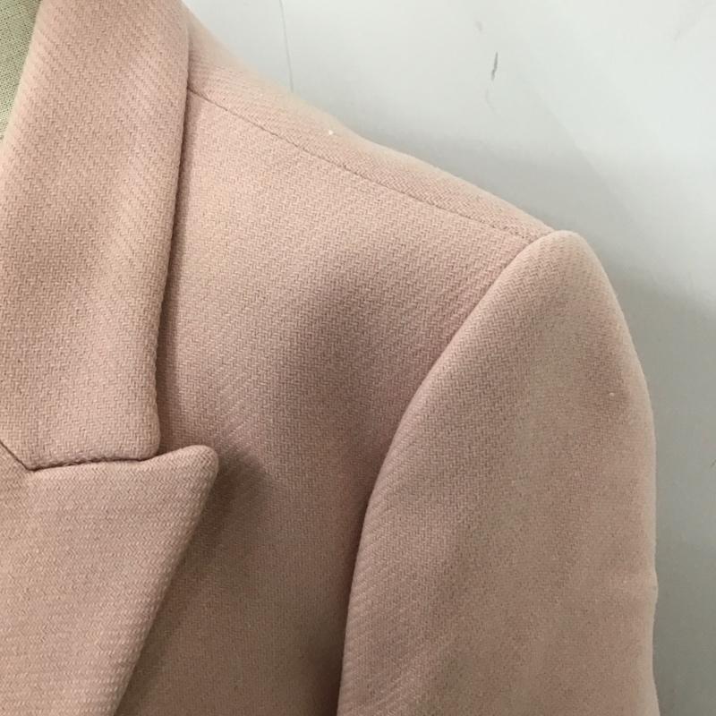 ザラ ZARA コート コート一般 9158 744 622 ロング丈 S 無地 桃 / ピンク / レディース USED 古着 中古 10118504