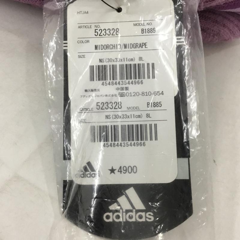 アディダス adidas トートバッグ トートバッグ ウール混 ロゴ、文字 紫 / パープル / レディース USED 古着 中古 10134638