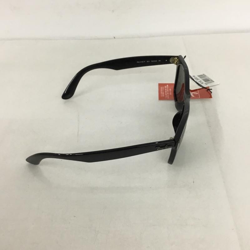 レイバン Ray-Ban めがね・サングラス サングラス RB2140-F WAYFARER カラーレンズ ケース付き ロゴ、文字 黒 / ブラック / メンズ USED 古着 中古 10129410