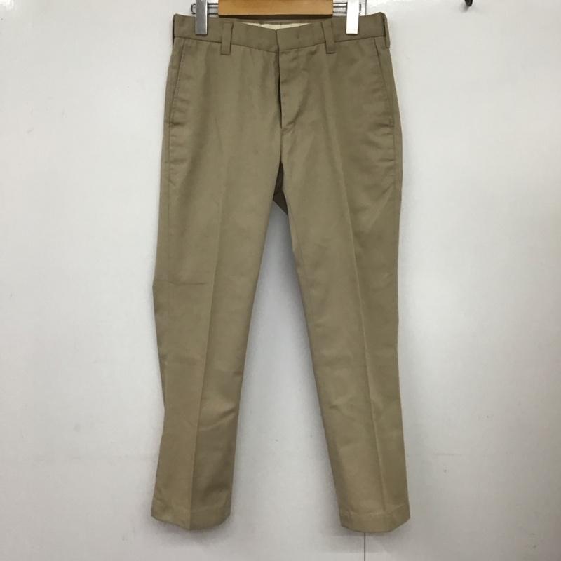 ワコマリア WACKO MARIA パンツ チノパン チノパン カジュアルパンツ スリムパンツ ストレートパンツ S ロゴ、文字 ベージュ / ベージュ /  メンズ USED 古着 中古 10124479
