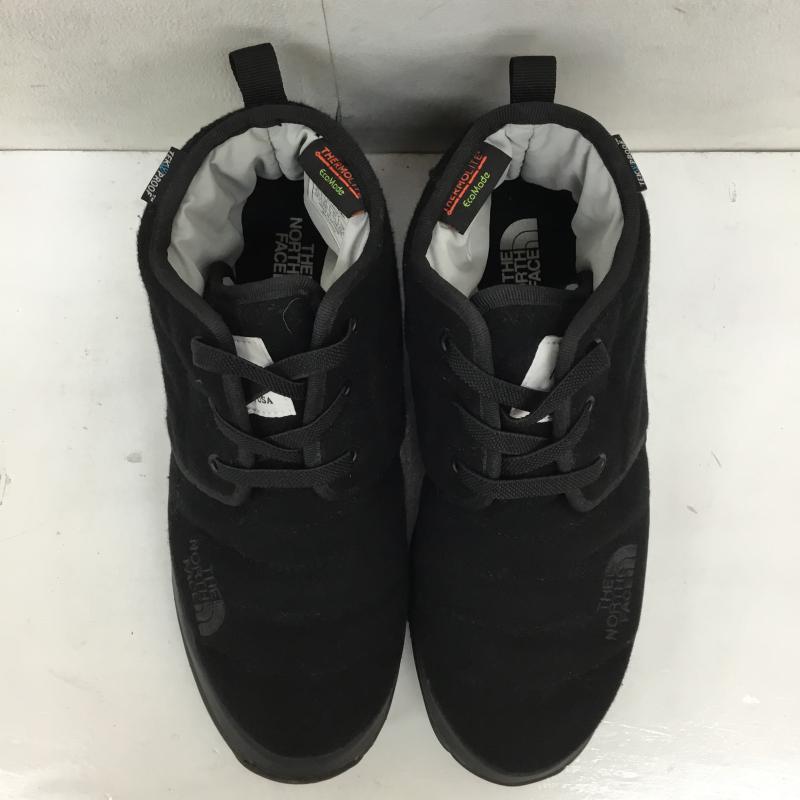 ザノースフェイス THE NORTH FACE ブーツ ショートブーツ NF51986 ウォータープルーフチャッカヌプシトラクションライト 27.0cm ロゴ、文字 黒 / ブラック / メンズ USED 古着 中古 10136324