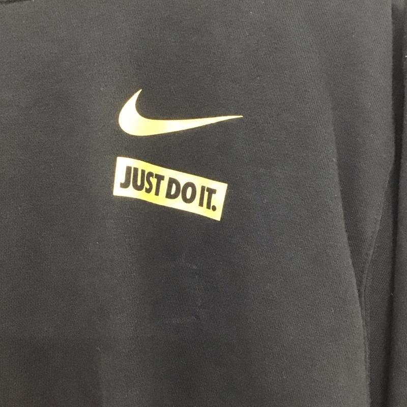 ナイキ NIKE トレーナー 長袖 CZ3428-010 XL プリント X ロゴ、文字 黒 / ブラック / メンズ USED 古着 中古 10134823