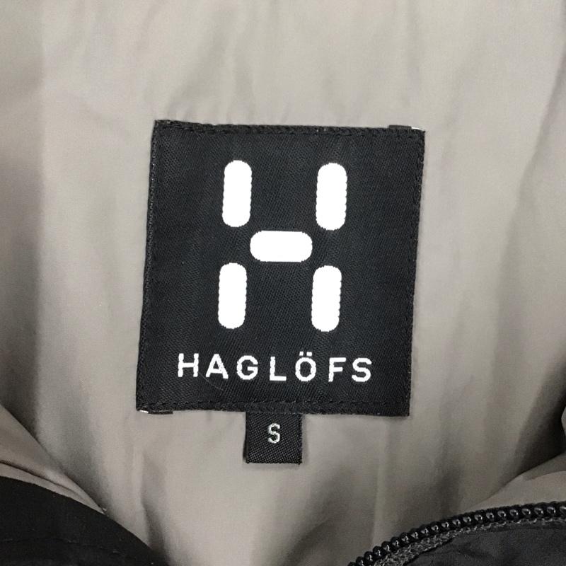 ホグロフス HAGLOFS ベスト ベスト ジップアップベスト ノースリーブカットソー スポーツウェア S ロゴ、文字 黒 / ブラック / メンズ USED 古着 中古 10116252