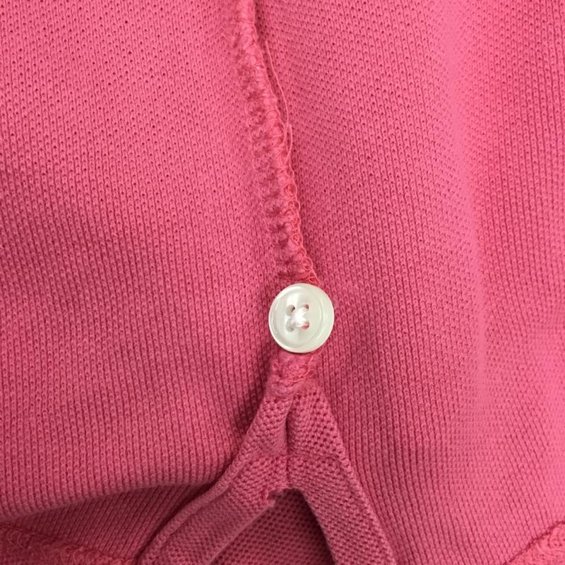 エルエルビーン L.L.Bean ポロシャツ 半袖 無地 桃 / ピンク / レディース USED 古着 中古 10116110