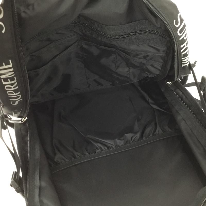 シュプリーム Supreme リュックサック、デイパック リュックサック、デイバッグ 16FW 16AW 3M Reflective Repeat Backpack ロゴ、文字 黒 / ブラック / メンズ USED 古着 中古 10129556