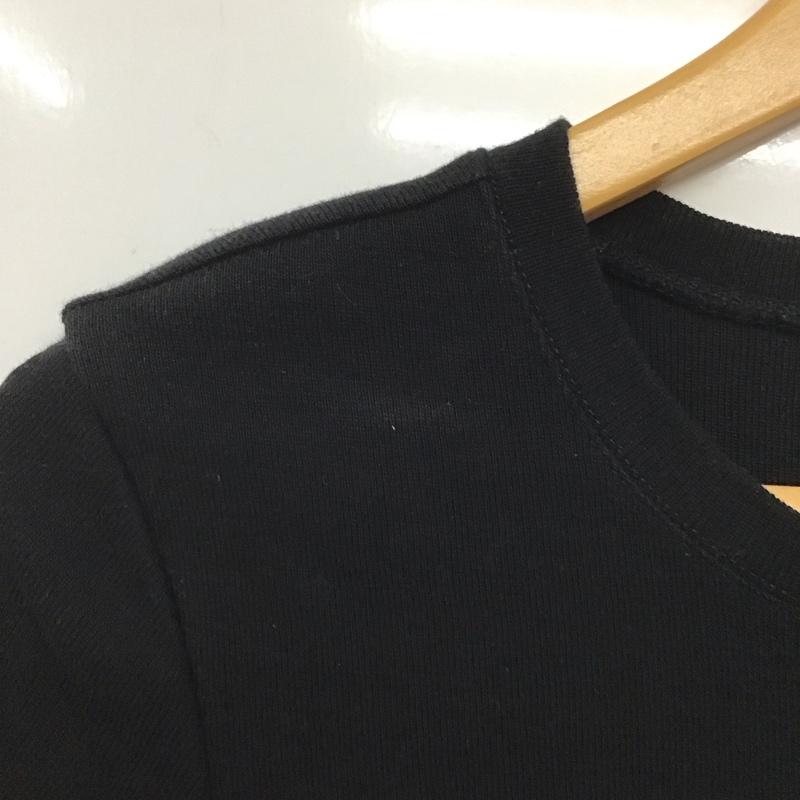 ラルフローレン RALPHLAUREN Tシャツ 半袖 クルーネック コットン XS ワンポイント 黒 / ブラック / レディース USED 古着 中古 10139125