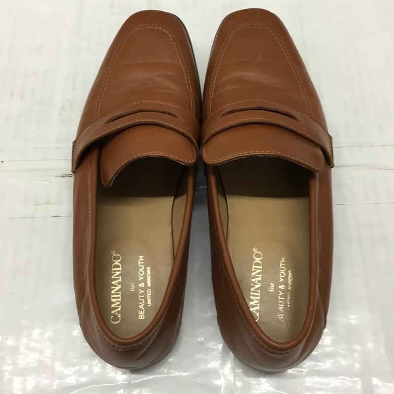 カミナンド CAMINANDO ローファー ローファー コインローファー 無地 茶 / ブラウン / レディース USED 古着 中古 10120906