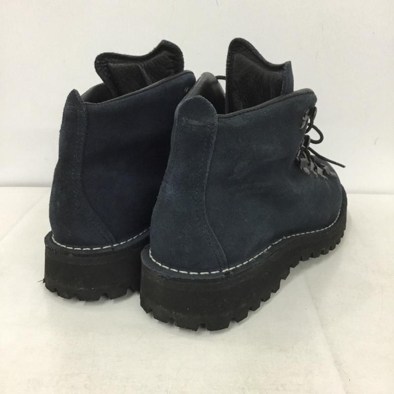 ダナー Danner アウトドアシューズ アウトドアシューズ 33520 マウンテンライト オイルドボブ トレッキングブーツ US7.5 US:7.5 ロゴ、文字 紺 / ネイビー / メンズ USED 古着 中古 10139222
