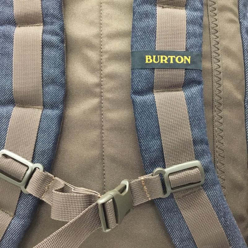 バートン BURTON リュックサック、デイパック リュックサック、デイバッグ デニム バックパック ロゴ、文字 インディゴ / インディゴ / メンズ USED 古着 中古 10121498