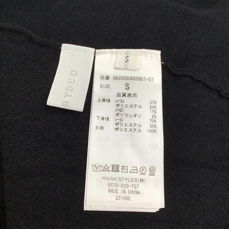 マーキュリーデュオ MERCURYDUO ワンピース ロングスカート 002350302801 シャツドッキングニットフレアワンピース S 無地 白 / ホワイト / X 黒 / ブラック / レディース USED 古着 中古 10133988