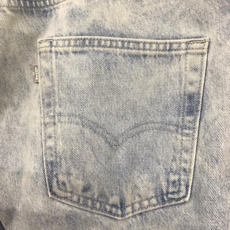 リーバイス Levi s パンツ デニム、ジーンズ 34インチ 無地 水色 / ライトブルー /  メンズ USED 古着 中古 10128333