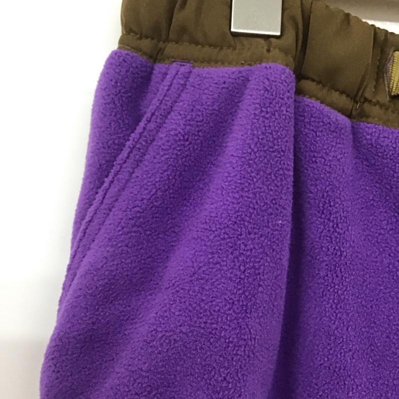 ゴースローキャラバン go slow caravan パンツ ワークパンツ、ペインターパンツ 340230 フリースパンツ ワイドパンツ 1 ロゴ、文字 茶 / ブラウン / X 紫 / パープル / メンズ USED 古着 中古 10132321