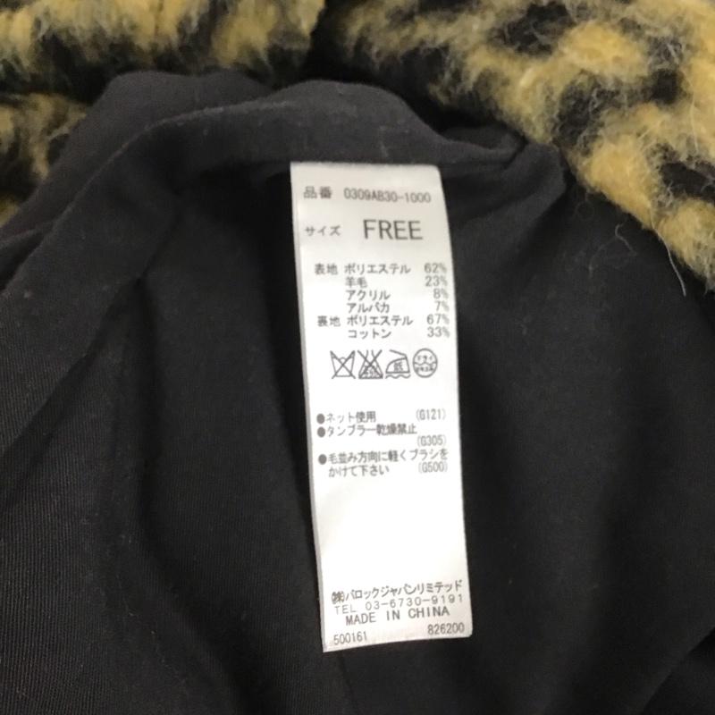 スライ SLY コート コート一般 0309AB30-1000 SHAGGY LEOPARD COAT FREE 総柄 マルチカラー / マルチカラー / レディース USED 古着 中古 10140214