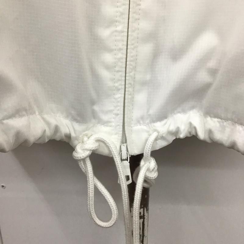 ユニクロ UNIQLO ジャケット、上着 ジャケット、ブレザー 01-21-1f143a ウィンドブレーカー Theory コラボ マウンテンパーカー L 無地 白 / ホワイト / レディース USED 古着 中古 10111749