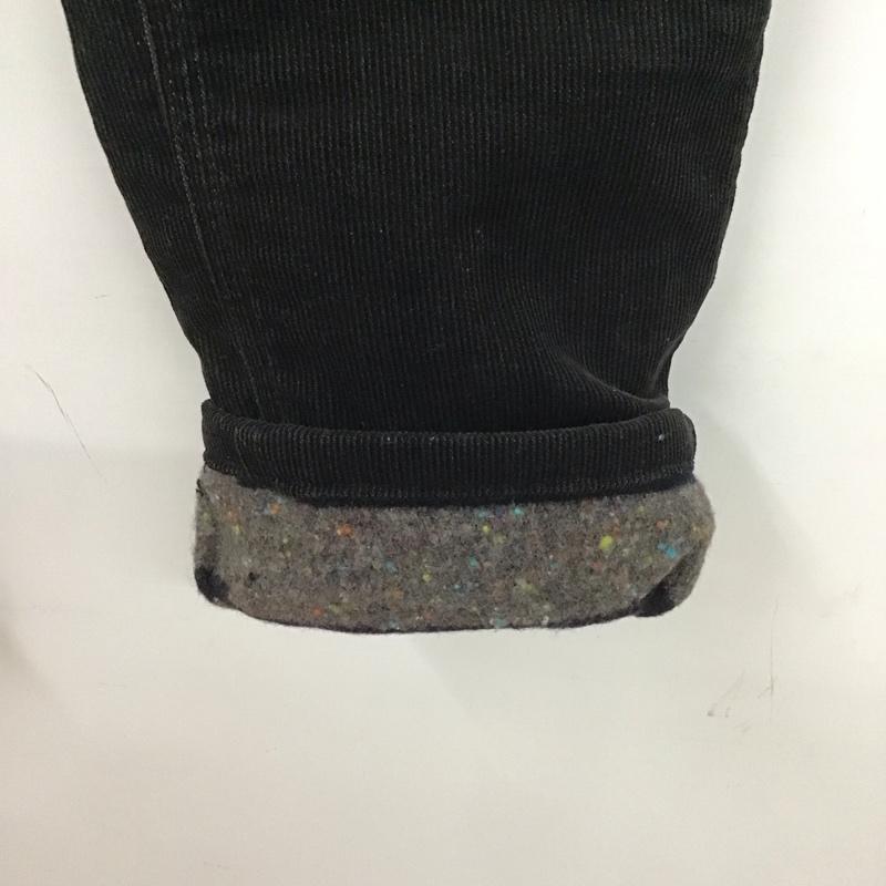 リー Lee パンツ ワークパンツ、ペインターパンツ コーデュロイパンツ スリムパンツ カジュアルパンツ S 無地 黒 / ブラック /  メンズ USED 古着 中古 10126210