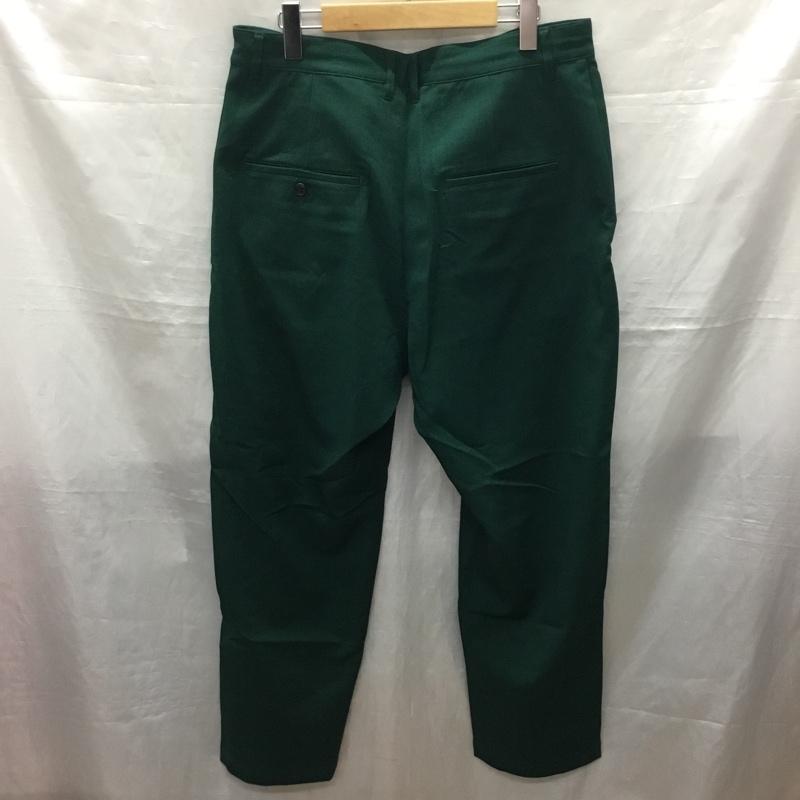 古着 USED パンツ ワークパンツ、ペインターパンツ ワイドパンツ カジュアルパンツ ワークパンツ L 無地 緑 / グリーン /  メンズ USED 古着 中古 10122249