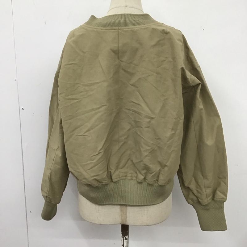 ケービーエフ KBF ジャケット、上着 ジャケット、ブレザー KB94-27S010 Vネックブルゾン 無地 ベージュ / ベージュ / レディース USED 古着 中古 10123225