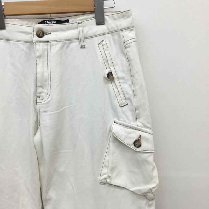 ユーズドクロージング used clothes パンツ デニム、ジーンズ JADED LONDON ジェイデッドロンドン パッチワークデニム 30インチ ダメージ加工 白 / ホワイト / X 青 / ブルー / X 灰 / グレー /  メンズ USED 古着 中古 10122729