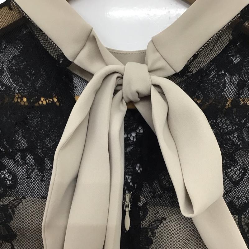 リルフェテ Rire Fete ワンピース ミニスカート 無地 ベージュ / ベージュ / レディース USED 古着 中古 10133793