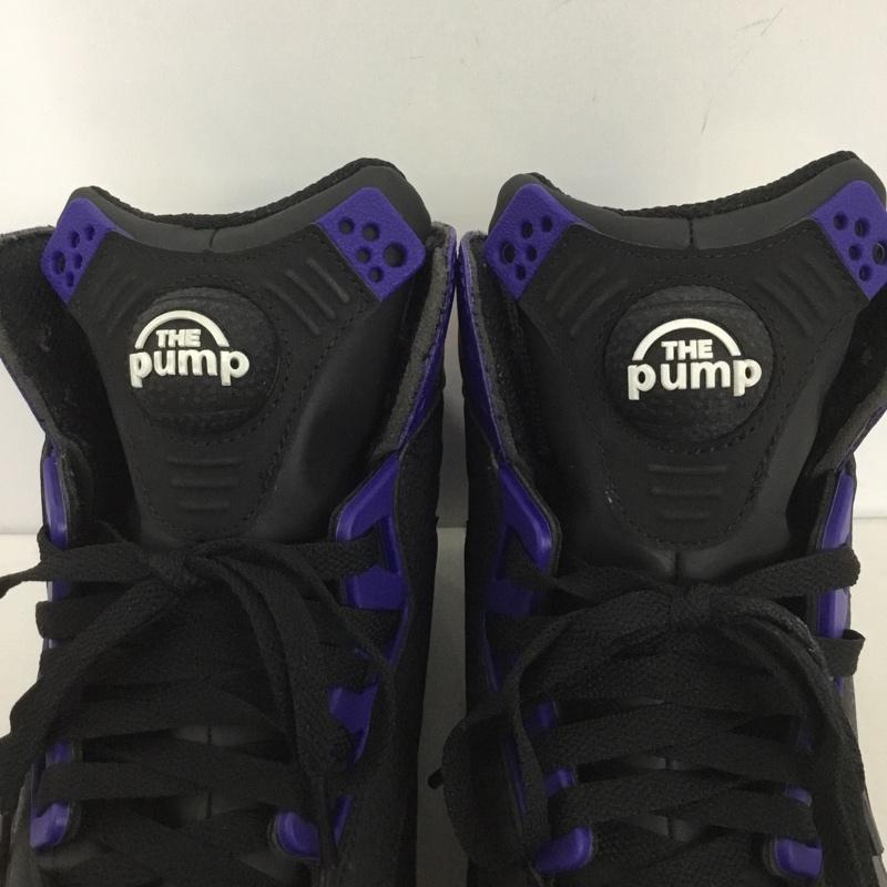 リーボック Reebok スニーカー スニーカー GY7127 SHAQ ATTAQ シャックアタック 27.5cm 箱有 27.5cm ロゴ、文字 黒 / ブラック / X 紫 / パープル / X 金 / ゴールド / メンズ USED 古着 中古 10130764