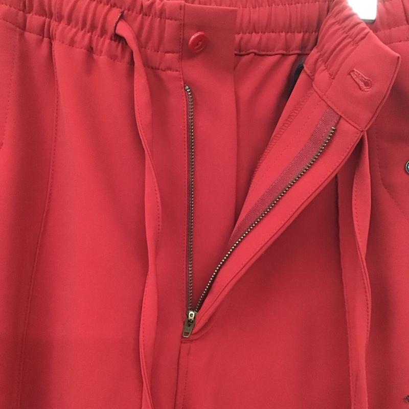 ニードルス Needles パンツ ワークパンツ、ペインターパンツ ワークパンツ ワイドパンツ カジュアルパンツ ジャージ S 無地 赤 / レッド /  メンズ USED 古着 中古 10126617