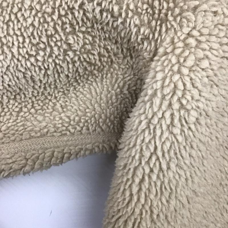 パタゴニア patagonia ジャケット、上着 ジャケット、ブレザー 90s usa製 レトロカーディガン ジップアップフリースジャケット L ロゴ、文字 ベージュ / ベージュ / メンズ USED 古着 中古 10139027