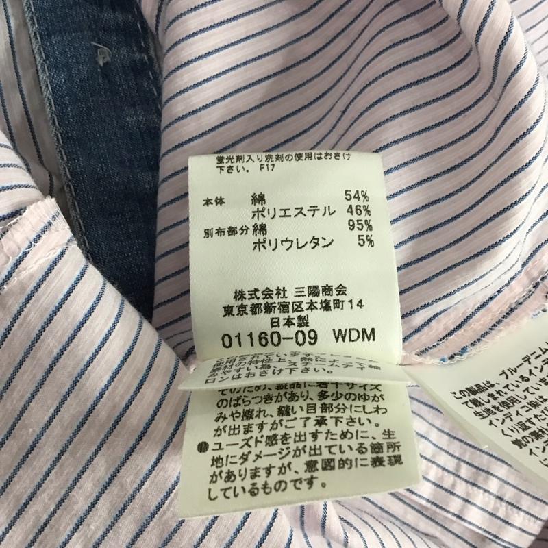 バーバリーブルーレーベル BURBERRY BLUE LABEL シャツ、ブラウス 長袖 38 ストライプ マルチカラー / マルチカラー / レディース USED 古着 中古 10131572