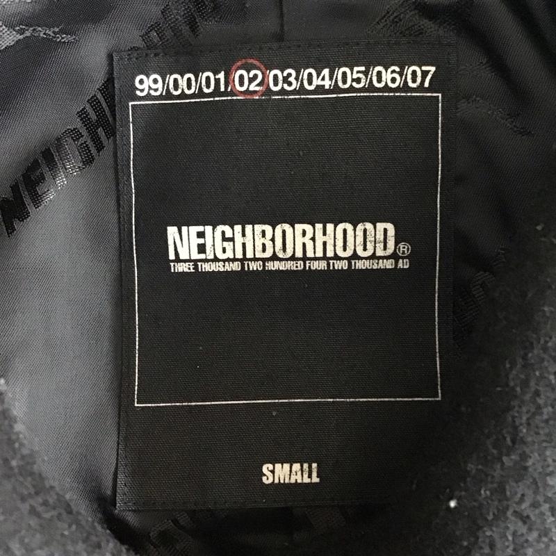 ネイバーフッド NEIGHBORHOOD コート コート一般 ショートコート ピーコート アウター ジャケット ダブル 2 無地 黒 / ブラック / メンズ USED 古着 中古 10114412