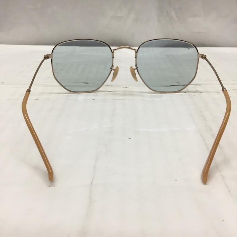 レイバン Ray-Ban めがね・サングラス サングラス RB3548-N 9131 0Y HEXAGONAL EVOLVE FLAT LENSES ロゴ、文字 金 / ゴールド / メンズ USED 古着 中古 10111052