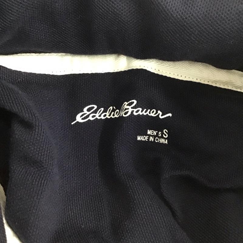 エディーバウアー Eddie Bauer カットソー 半袖 ジップアップ半袖ジャケット 半袖カットソー 半袖スウェット S ロゴ、文字 マルチカラー / マルチカラー /  メンズ USED 古着 中古 10111172