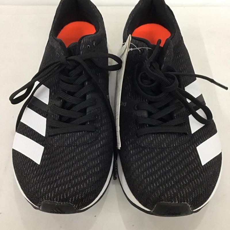 アディダス adidas カジュアルシューズ カジュアルシューズ G28879 ランニングシューズ adizero Boston 8 w 23.0cm 無地 黒 / ブラック / レディース USED 古着 中古 10135338