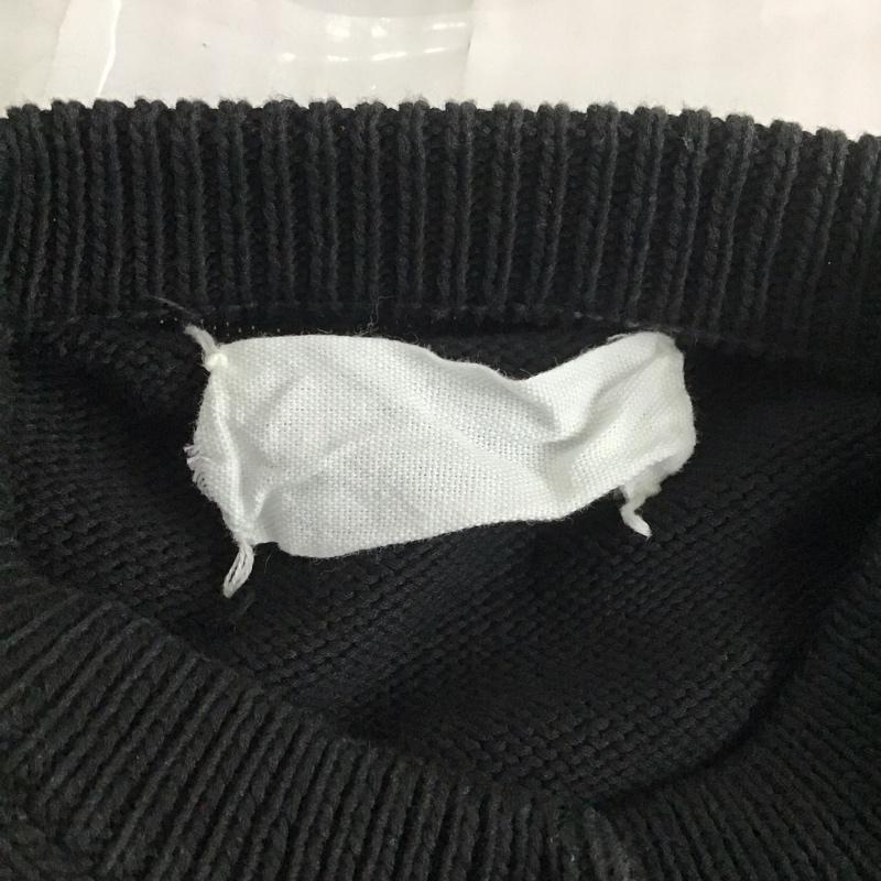 マルタンマルジェラ MARTIN MARGIELA ニット、セーター 七分袖 missdeanna 初期 長袖ニット カジュアルカットソー 無地 黒 / ブラック /  レディース USED 古着 中古 10111781
