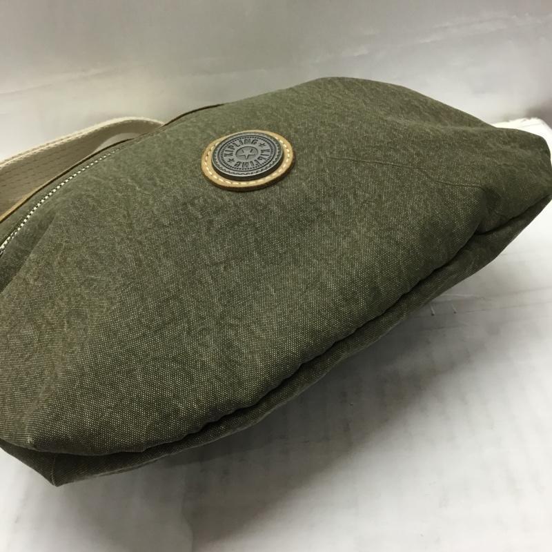 キプリング kipling ショルダーバッグ ショルダーバッグ K18799-23U ARTO ロゴ、文字 カーキ / カーキ / レディース USED 古着 中古 10109869