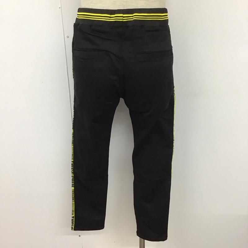 ザラ ZARA ボトムス ボトムス ジャージ スポーツウェア サイドラインパンツ トラックパンツ S ロゴ、文字 黒 / ブラック / メンズ USED 古着 中古 10109763
