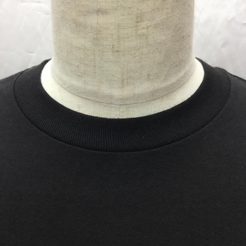 トゥデイエディション TODAY edition Tシャツ 半袖 半袖カットソー プリントTシャツ クルーネックカットソー M ロゴ、文字 黒 / ブラック /  メンズ USED 古着 中古 10112325