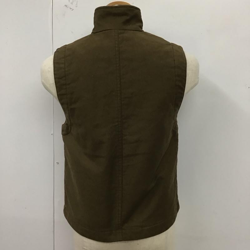エムエイチエル MHL. ベスト ベスト 595-1225503 1 無地 カーキ / カーキ / メンズ USED 古着 中古 10123321