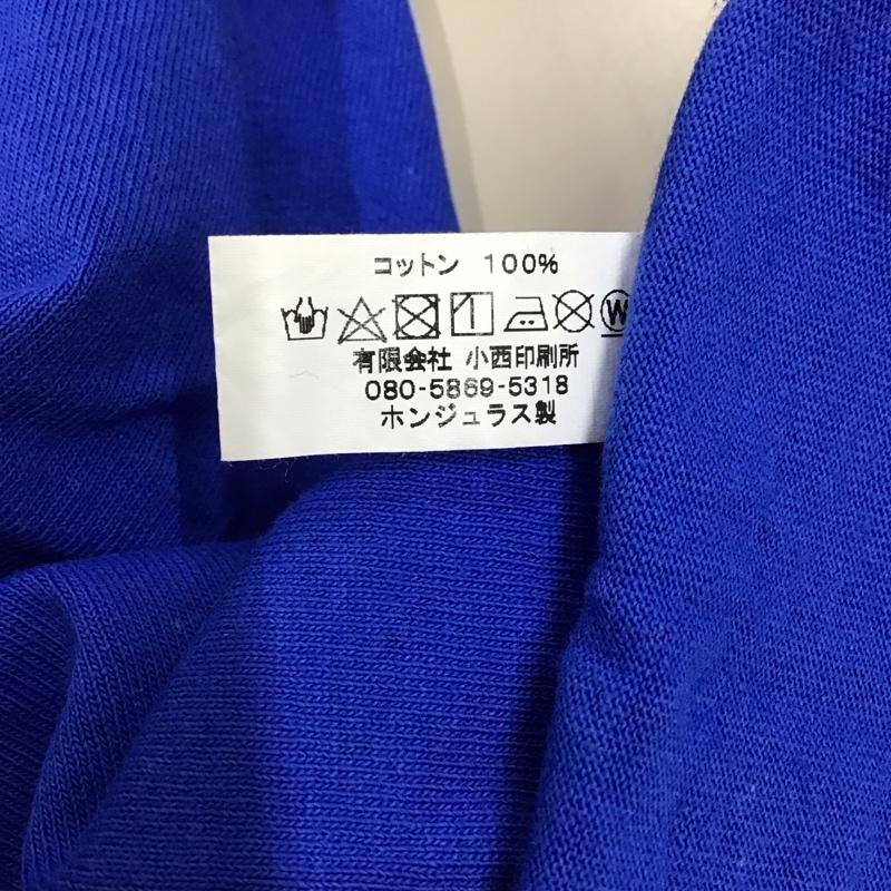 カオス フィッシング クラブ Chaos Fishing Club Tシャツ 半袖 半袖カットソー プリントTシャツ クルーネックカットソー M ロゴ、文字 青 / ブルー / メンズ USED 古着 中古 10122692