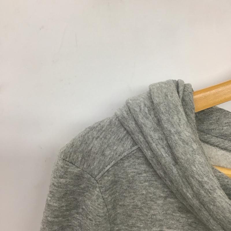 ナイキ NIKE パーカー 長袖 M 無地 灰 / グレー / レディース USED 古着 中古 10133464