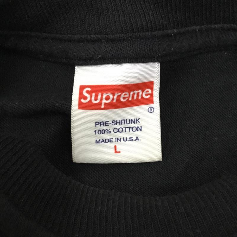 シュプリーム Supreme Tシャツ 半袖 21AW ThrasherGameTee 半袖カットソー プリントTシャツ コラボ L プリント 黒 / ブラック / メンズ USED 古着 中古 10108315