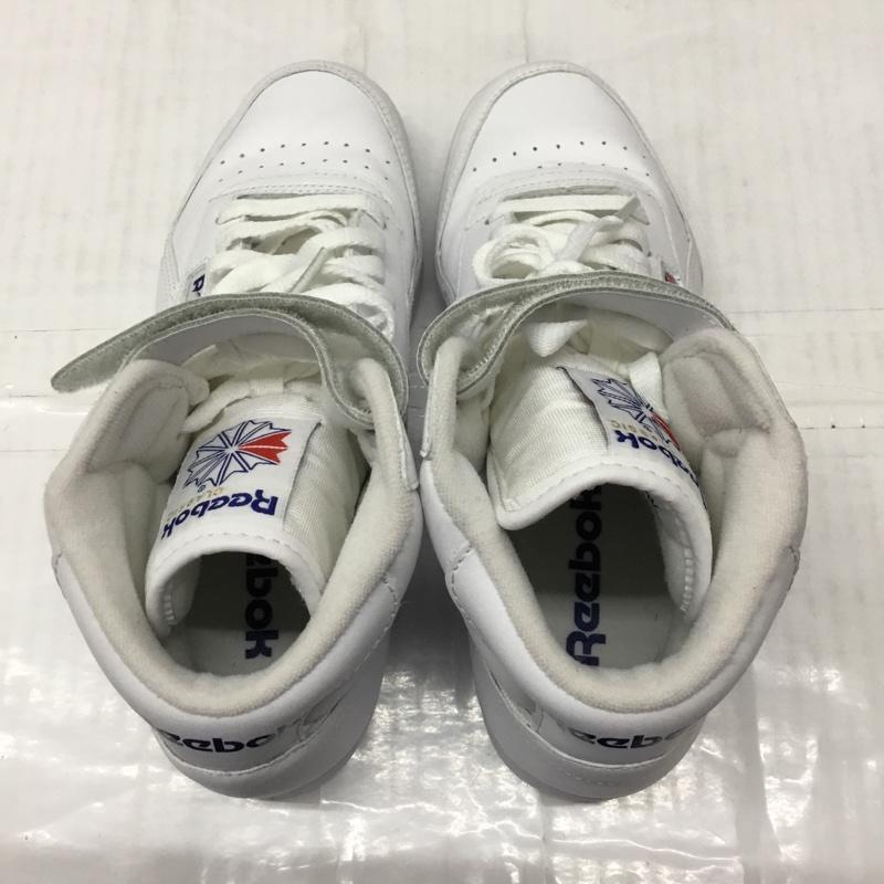 リーボック Reebok スニーカー スニーカー 3477 EX-O-FIT HI 24.5cm 24.5cm ロゴ、文字 白 / ホワイト / レディース USED 古着 中古 10121482