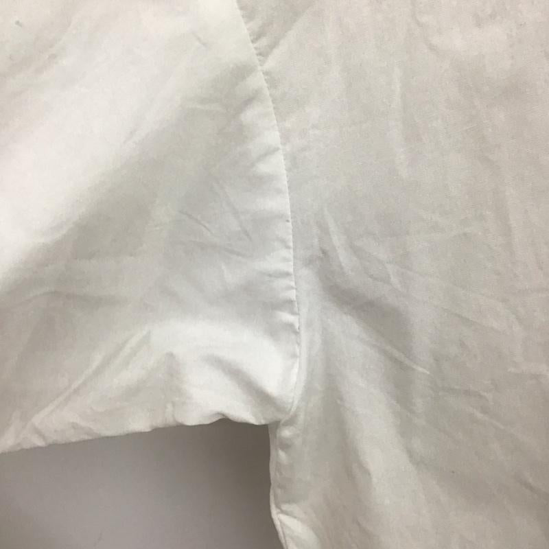 ザラ ZARA シャツ、ブラウス 長袖 2531/201/250 M ロゴ、文字 X プリント 白 / ホワイト / レディース USED 古着 中古 10107215