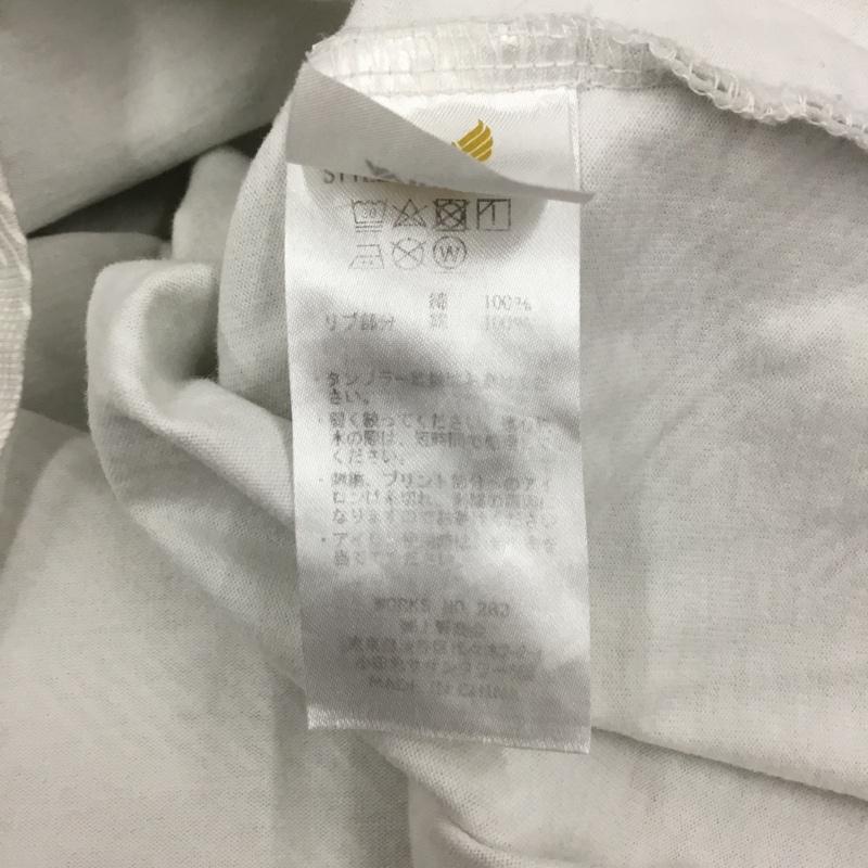 アヴィレックス AVIREX Tシャツ 半袖 半袖カットソー プリントTシャツ クルーネックカットソー XL ロゴ、文字 灰 / グレー /  メンズ USED 古着 中古 10108977