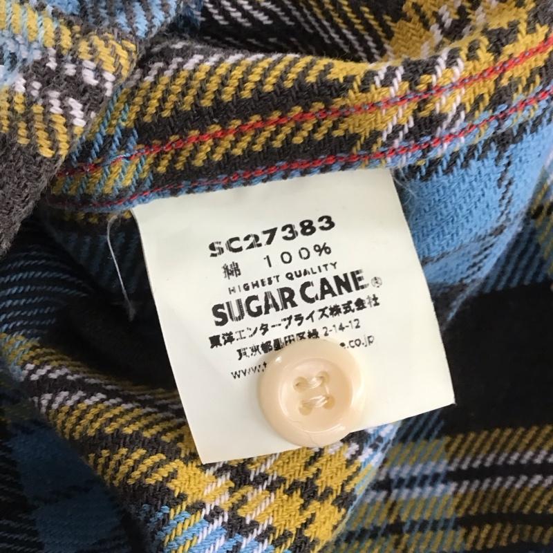 シュガーケーン SUGAR CANE シャツ、ブラウス 長袖 長袖シャツ カラーシャツ ポケットシャツ 長袖カットソー チェックシャツ S チェック マルチカラー / マルチカラー / メンズ USED 古着 中古 10106307
